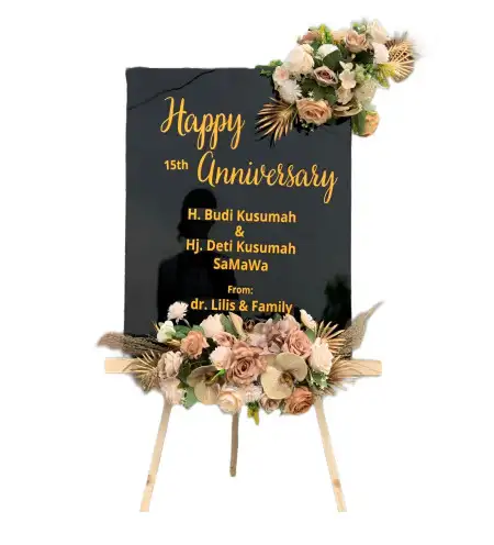 Papan Bunga Akrilik Sarwogadung